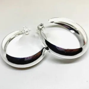 BRINCO ARGOLA LISO GRANDE