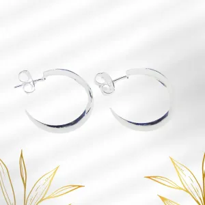 BRINCO ARGOLA LISA BAULADA G