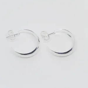 BRINCO ARGOLA LISA BAULADA G