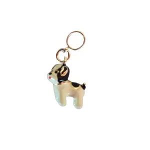 BERLOQUE CACHORRO BRANCO PRETO