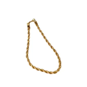 PULSEIRA CORDÃO BAIANO 4MM 21CM