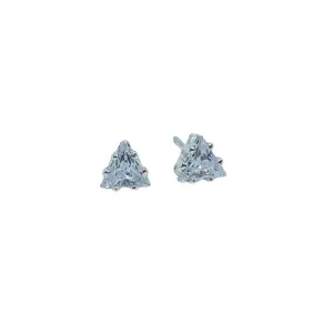 BRINCO PONTO DE LUZ ZIRCONIA CRISTAL TRIANGULO