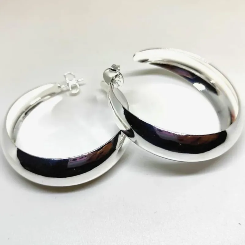 BRINCO ARGOLA LISO GRANDE