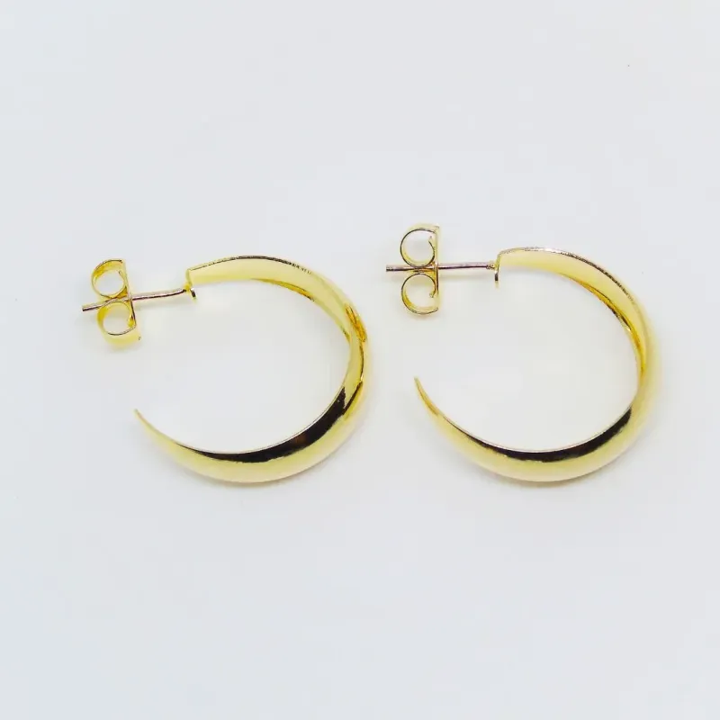 BRINCO ARGOLA LISA BAULADA G