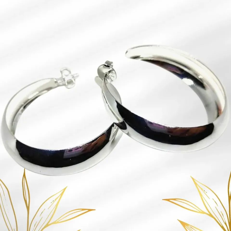 BRINCO ARGOLA LISO GRANDE