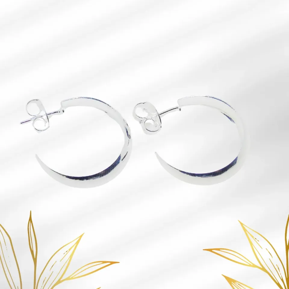 BRINCO ARGOLA LISA BAULADA G