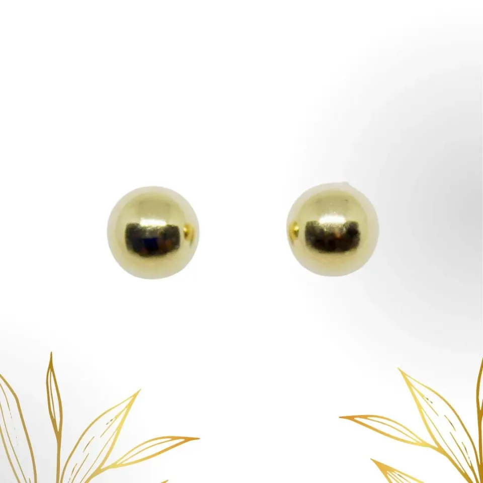 BRINCO BOLA LISO 4MM