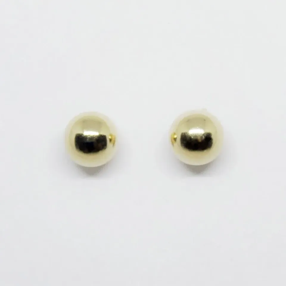 BRINCO BOLA LISO 4MM